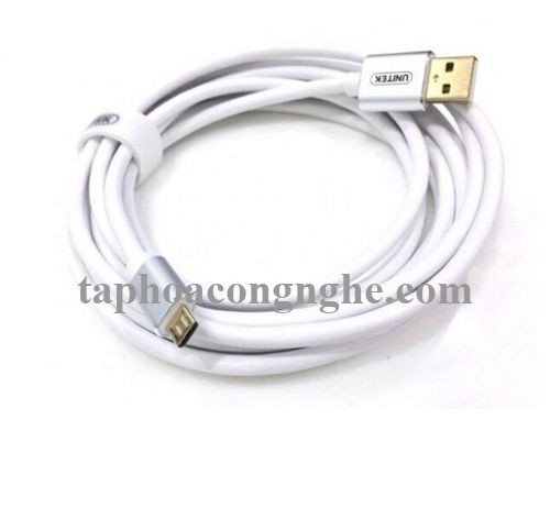 Unitek 29409 Y-C435FSL 2.0 3M Cáp Usb sang Micro USB 30029409